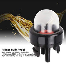 Rockyin 10pcs Primer Bulb Pompa Forma for Walbro Poulan Ppb100e Ppb150e Ppb200 Ppb200e