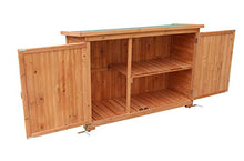 MCombo - Armadio da giardino, in legno