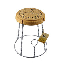 BEAT COLLECTION Champagne 2 - Sgabello, 55 x 39 x 51 cm, Colore: Marrone, metallo, 1 pezzo