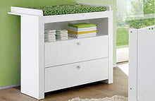 Unknow Cassettiera per Asilo con Piano Contenitore e Contenitore, Legno, Bianco, 96x69x111 cm