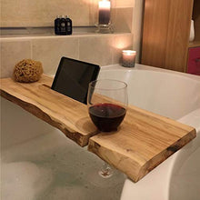 AnnYGJ Vaschetta per Vasca, Portaoggetti in Legno Massello Portapacchi in bambù Libreria iPad Porta Bicchiere per Vino, 100cm per La Casa La Maggior Parte della Vasca da Bagno Dell'hotel