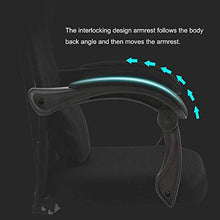 SXFYWYM Sedia ergonomica Computer di casa Seggiovia Ufficio Athletic Sedia del Gioco Sedia Girevole Sedia Seat per Comfort,Nofootstool