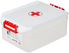 TATAY Scatola per il Primo Soccorso con Coperchio, Plastica, Bianco (Croce Rossa), 4.5 L