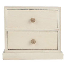 nobrands Scatola portaoggetti - Scatola portaoggetti da Tavolo Semplice in Legno Custodia per Organizer per Documenti di Gioielli per Cosmetici con cassetti