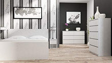 Topeshop M4 BIEL chest of drawers