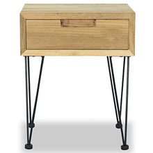 FAMIROSA Comodini 2 pz 40x30x50 cm in Legno Massello di Teak