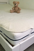 ZOLLNER coprimaterasso con Elastico, 180x200, 100% Cotone, in Altre Misure