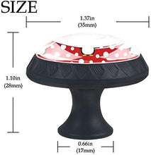 Cute Penguins Pomelli per Porta Set di 4 Pomelli per Mobili Manopole per Cassetti Cucina Armadio Vetro