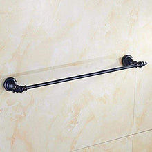 PYROJEWEL A Parete Rack Rail da Bagno cremagliera Rack Appendiabiti in Bronzo Nero Unico Rack 62 Centimetri mensola da Bagno