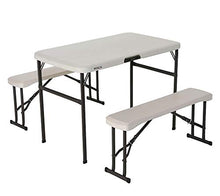 Lifetime 80352 42 Recreation – Set Tavolo Pieghevole Almond