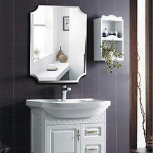 Bathroom mirror Specchio da Bagno Senza Cornice Squisito Specchio da Toilette con Specchio Argento HD Specchio da Bagno Semplice Specchio da Trucco