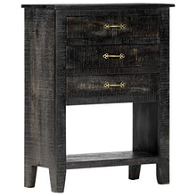 SKM Armadietto 60x30x80 cm in Legno Massello di Mango