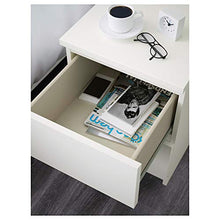IKEA MALM Cassettiera 2 cassetti bianco