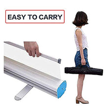 Schermo Arrotolabile Scudo Starnuto, Banner Roll Up Trasparente Portatile, per Ufficio, Negozi, Ristoranti, Aule, Palestra, Salone