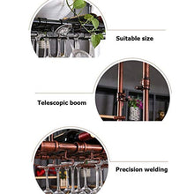 HJ-Golf Rack per armadietti per stoccaggio per Goblet Porta Bicchiere Calice Sospensione Bicchiere da Vino Portapiatti da Appendere for Vino Staffa di Ferro per Bottiglie di Vino per Vino