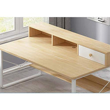 JINPENGRAN Scrivania da Tavolo da scrivania,2,120cm