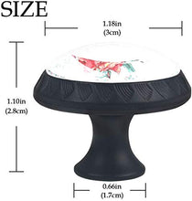 Stelle Pomelli per Porta Set di 4 Pomelli per Mobili Manopole per Cassetti Cucina Armadio Vetro