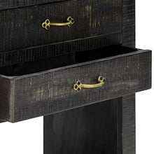 SKM Armadietto 60x30x80 cm in Legno Massello di Mango