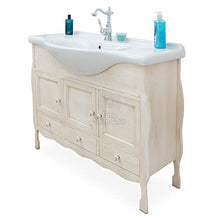 Shop Chic ARREDO BAGNO COUNTRY AVORIO DECAPE 100% ARTIGIANALE CON LAVABO