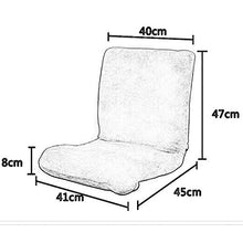Poltrone LHA Divano Singolo Pieghevole Lazy Couch (Colore : Bianca)
