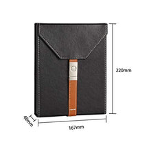Cigar Humidor, Portatile Pelle Humidor Fragrante Fir Cigar Box 7 Sticks (200 * 167 * 40MM)