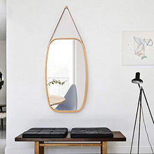 LULUTING Specchio Trucco Nordic Hanging Stile Parete Specchio Quadrato Bathroom Specchio Specchio da Toilette