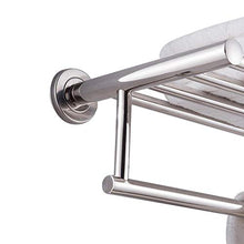 YFFSBBGSDK Towel Rack Stainless Steel Wall Mounted Bathroom Towel Rack Single Layer Rail Holder