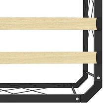 SKM Giroletto Nero in Metallo 100x200 cm (19.2kg)