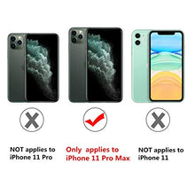 CrazyLemon Custodia per iPhone 11 Pro Max, custodia protettiva in silicone TPU trasparente con motivo Panda creativo - Panda di sollevamento pesi