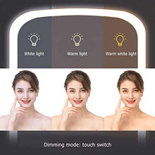 Trucco Vanity Specchio Luci LED Illuminato Specchio Trucco Desktop Dimming Specchio Cosmetico Da Tavolo Specchio Trucco Per Le Ragazze