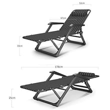 Generic Brands Sedia Zero Gravity Lounge Chair Sedia reclinabile reclinabile Pieghevole reclinabile Sedia a Sdraio Lettino da Campeggio Prendisole da Spiaggia Chaise Lounge
