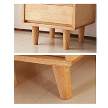 SLL- Legno Solido Comodino Comodino Laterale Forma Semplice e Durevole e Pratico