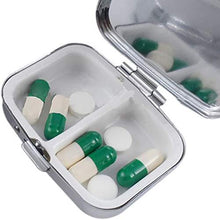 2pcs 7 giorni medicina salute tablet titolare settimanale stoccaggio contenitore pillola bianco