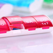 Contenitore per pillole, 7 giorni, organizzatore per pillole, 7 giorni, in plastica