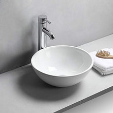 Lavabo da bagno, bianco, 32 x 32 x 14 cm, realizzato in ceramica alla moda