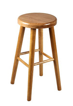 Magnetic Mobel Sgabello in Legno seggiola da Bar H60 cm (Ontano)