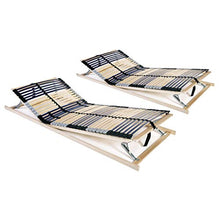SKM Reti a Doghe 2 pz 7 Zone con 42 Doghe in Legno 90x200 cm (34kg)