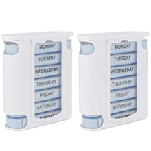 Portapillole, Portapillole portatile compatto, 28 griglie per farmaci per pillole