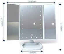 Specchio per il trucco del touch screen del touch screen del touch screen dello specchio di ingrandimento 3x 3x 3x, 22 specchio di vanità con le luci