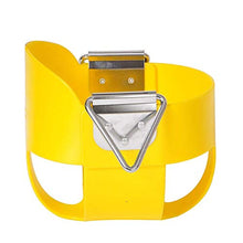 Sedile da Altalena a Secchio Pieno con Schienale Alto, Sedia da Altalena per Bambini Heavy-Duty con Catene rivestite Completamente assemblata A ++ (Colore: Giallo)