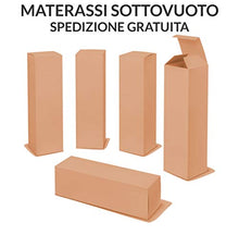 Materasso memory ortopedico DETRAIBILE SFODERABILE semirigido con Cuscino in FIOCCO di memory in PROMOZIONE – IRIS H22/23 100x190 cm