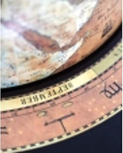 Con rotelle - World Globe camera bevande vino barra di casa per il whisky e bevande,Brown