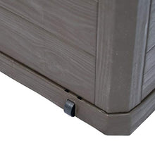 E E-NICES Baule da Giardino 280 L Marrone