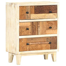 FAMIROSA Credenza 60x30x75 cm in Legno Massello di Recupero Marrone