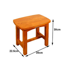 Sedia Comoda per Anziani Legno Massiccio Sgabello per Doccia, Bambino Bagno Anti Scivolo Sgabello Quadrato Piccolo, Sgabello da Bagno