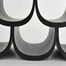 Alessi Noè GIA13 B - Portabottiglie di Design in Resina Termoplastica, Nero