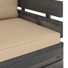 vidaXL Poltrona da Giardino con Cuscini in Legno di Pino