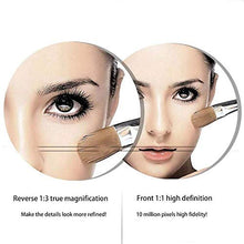 Specchio per Il Trucco a Parete Specchio per Il Trucco con Cablaggio Nascosto Specchio a LED per Appendere a Parete Specchio di Bellezza telescopico da 8 Pollici Specchio ingranditore 3X a d