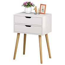 Comodino Comodino da Comodino Comodino con cassetto Adatto a Soggiorno e Camera da Letto (Color : White, Size : One Size)