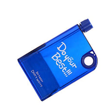 Fgyhty 380ml Piatto Bottiglia di Acqua A5 Memo Notebook plastica Trasparente della Prova della Perdita Sport Bottiglia Viaggi